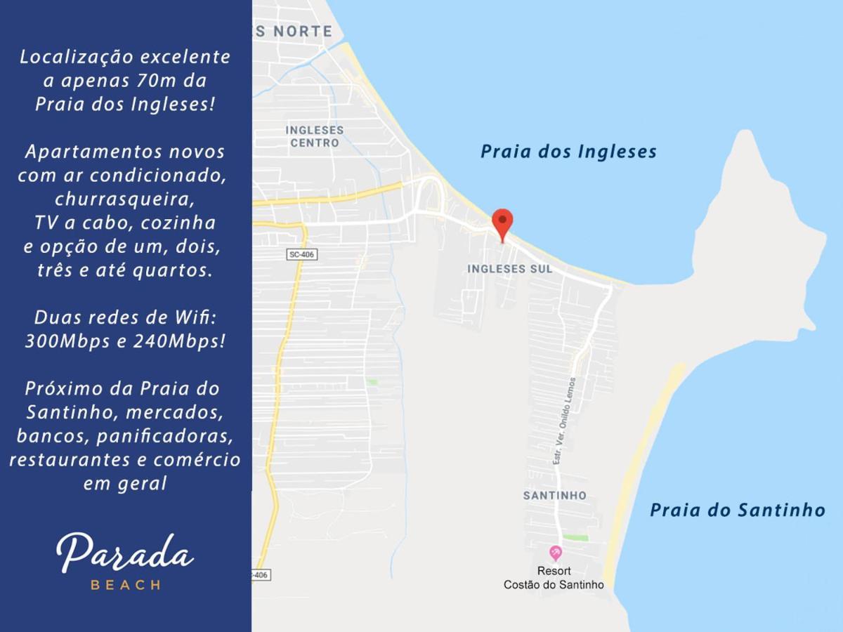 Florianópolis Parada Beach Apartamentos מראה חיצוני תמונה